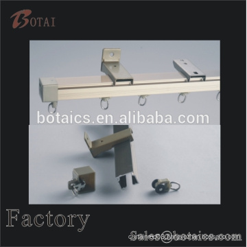 extrusion profile powder coated aluminum alloy curtain track ,curtain rail /curtain rod